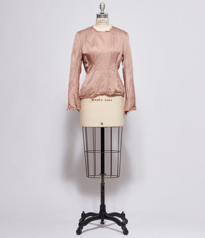 Elena Dawson Rose Gold Oyster Top Knot