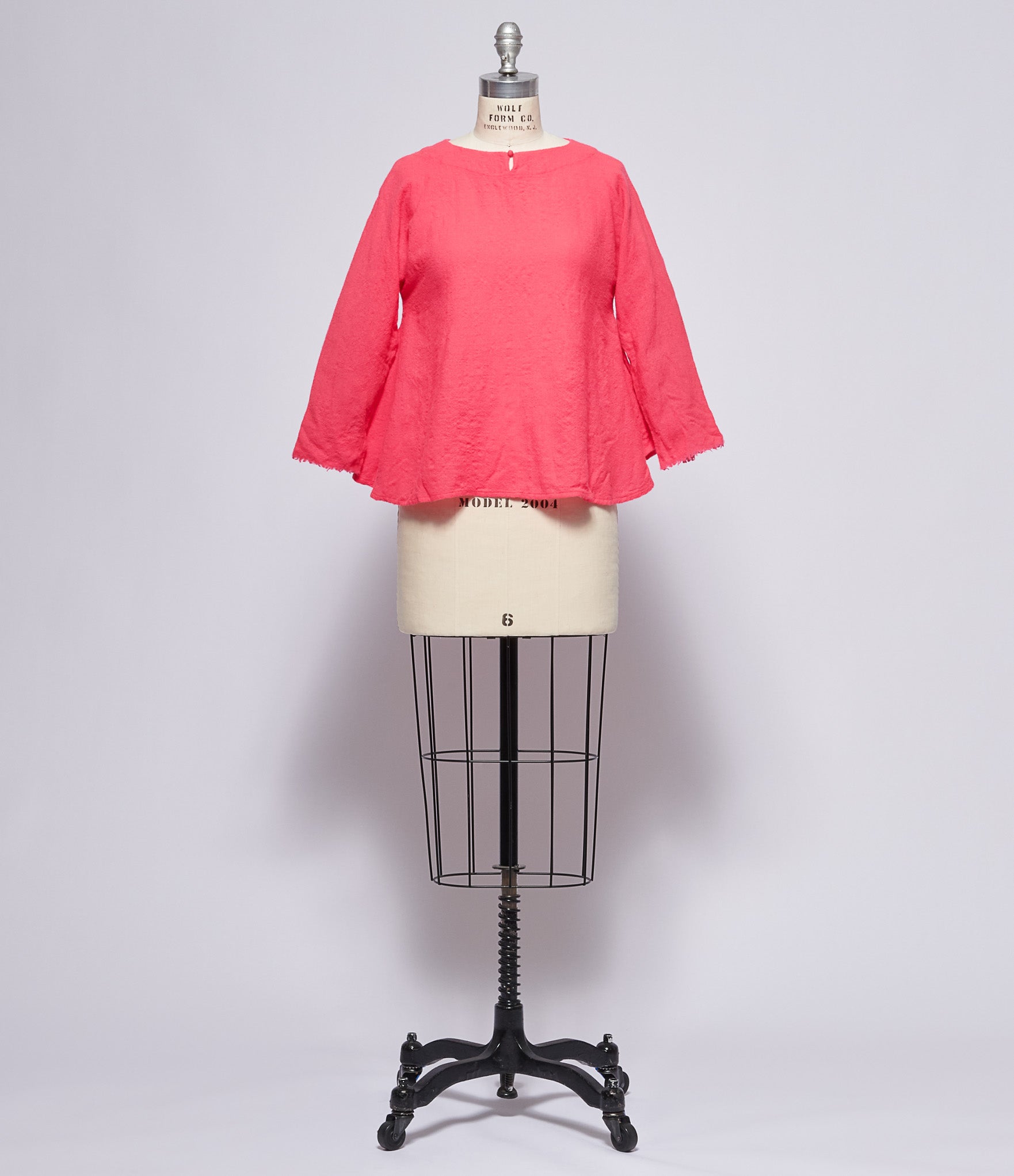 Daniela Gregis Camicia Shirt Olma Note Lavato Fucsia