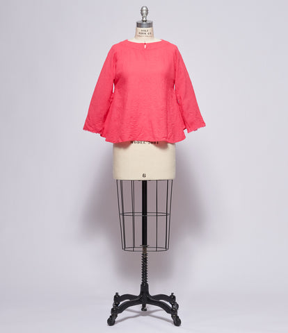 Daniela Gregis Camicia Shirt Olma Note Lavato Fucsia
