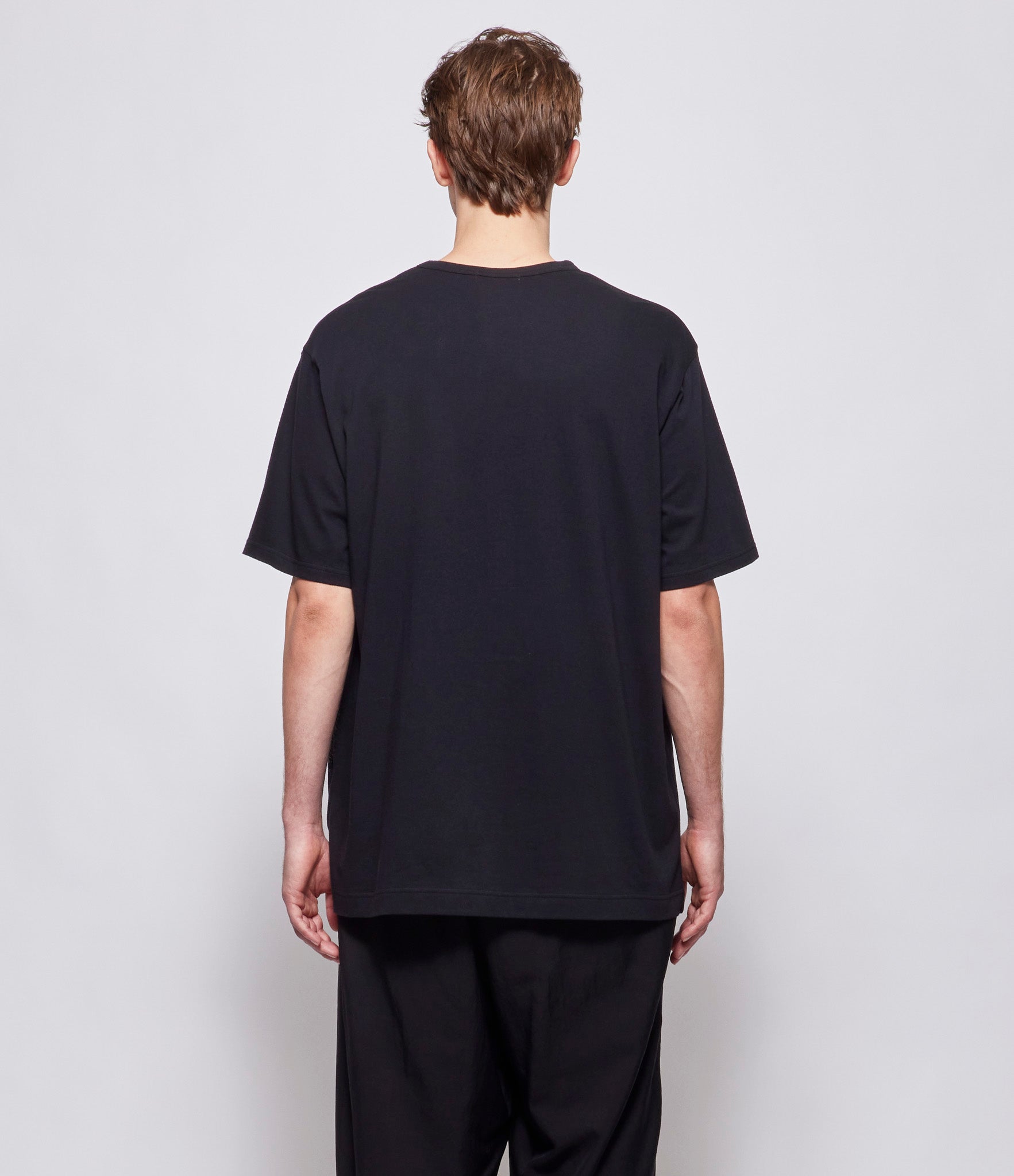 Yohji Yamamoto Pour Homme Black PT Short Sleeve Shirt