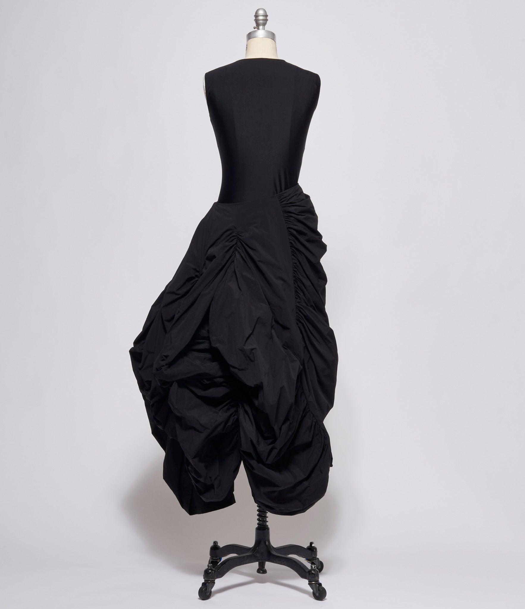 Yohji Yamamoto Womens Panel Gather Skirt