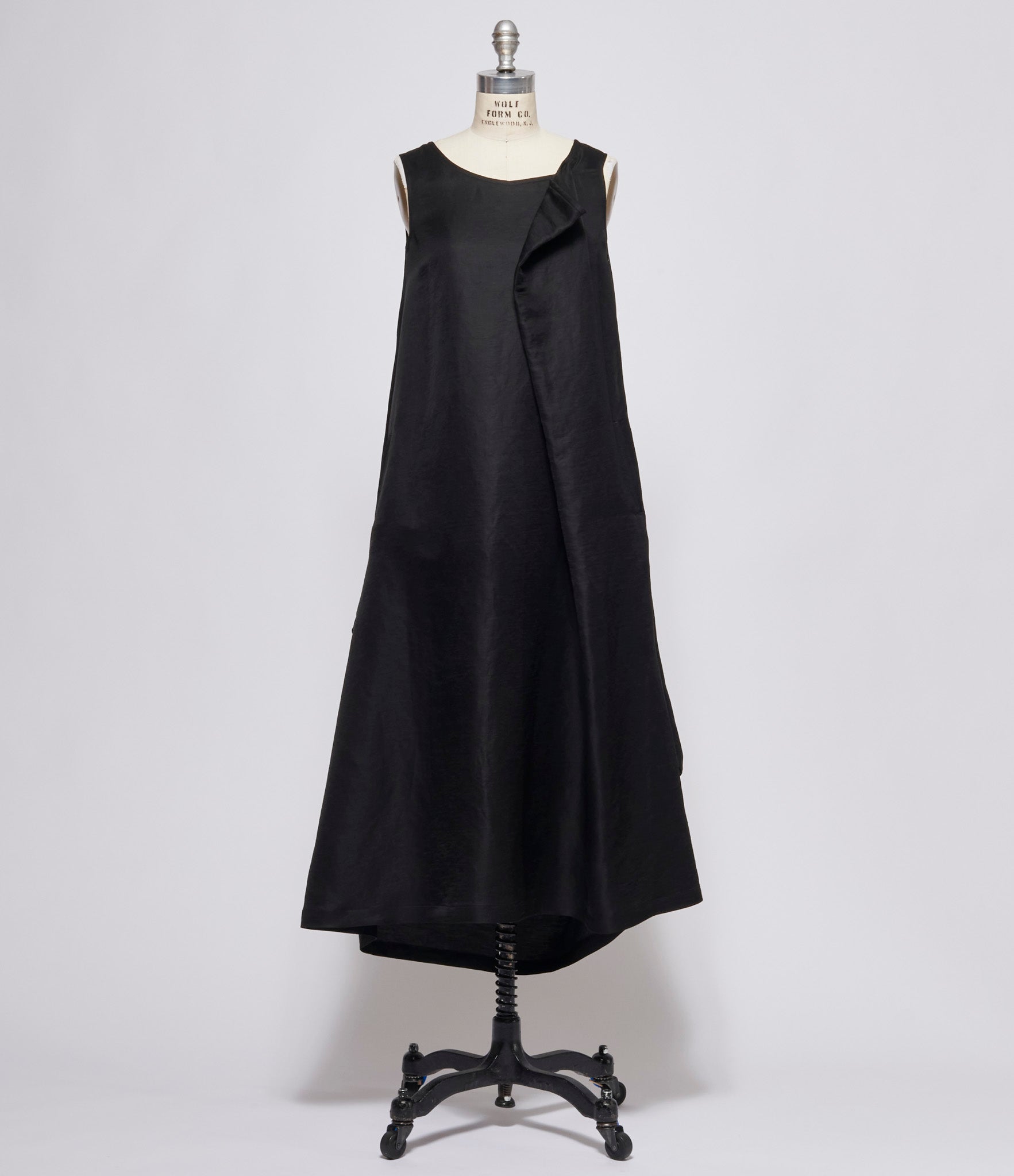 Yohji Yamamoto Womens Front Tuck Detail Dress