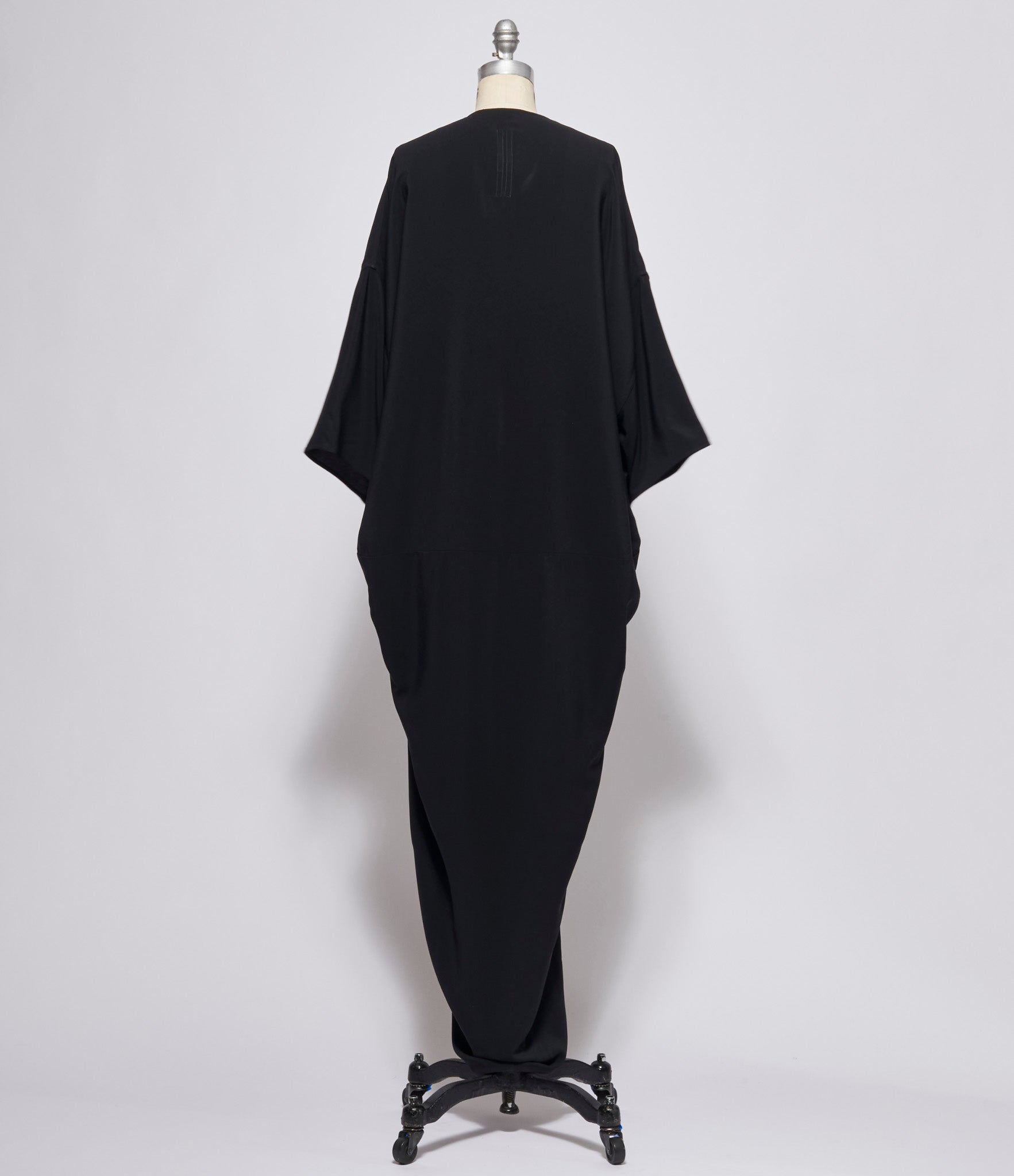 Rick Owens Womens Black Abito Tommykite Gown