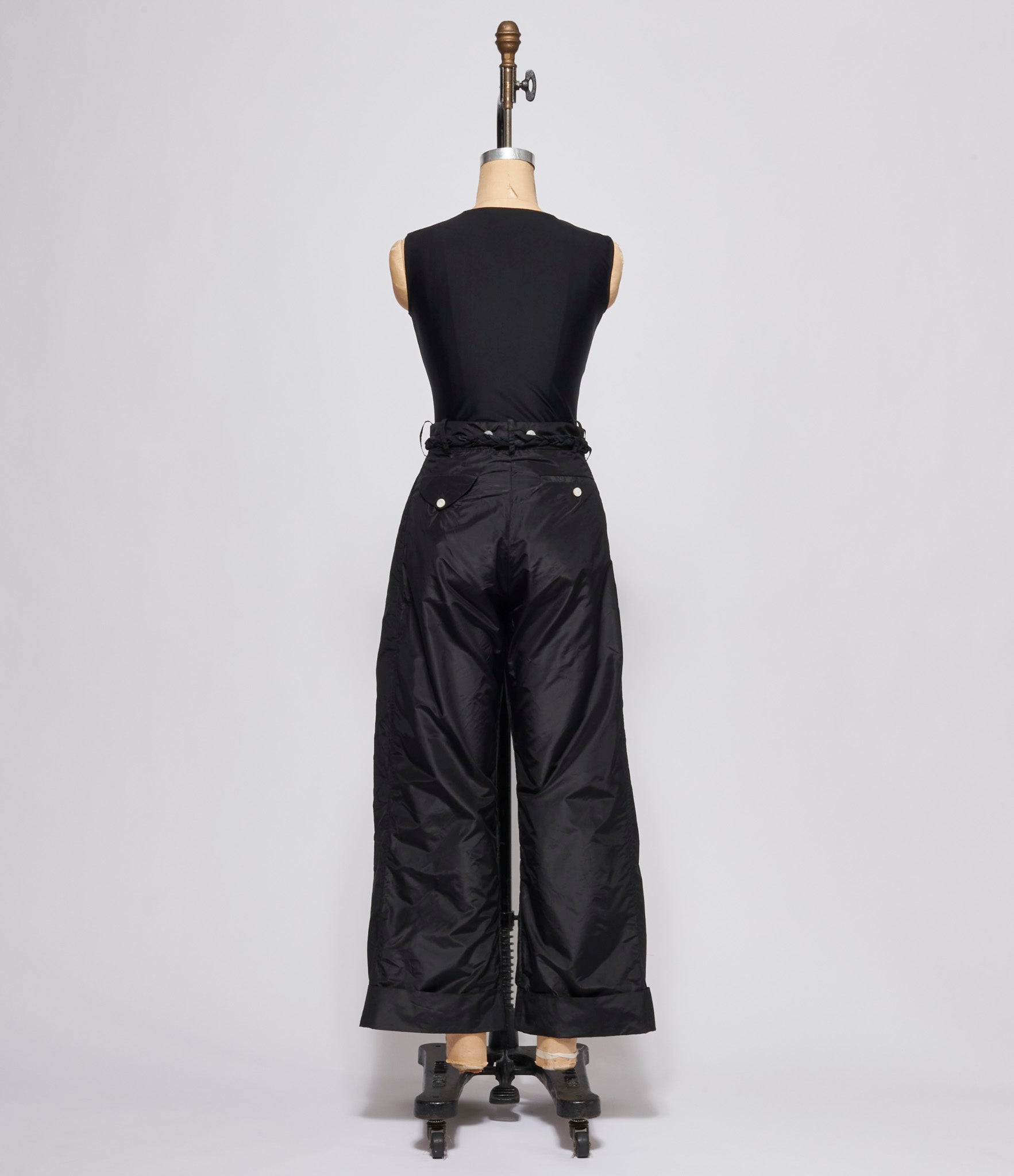 Archivio J.M. Ribot Womens Vintage Silk Trousers