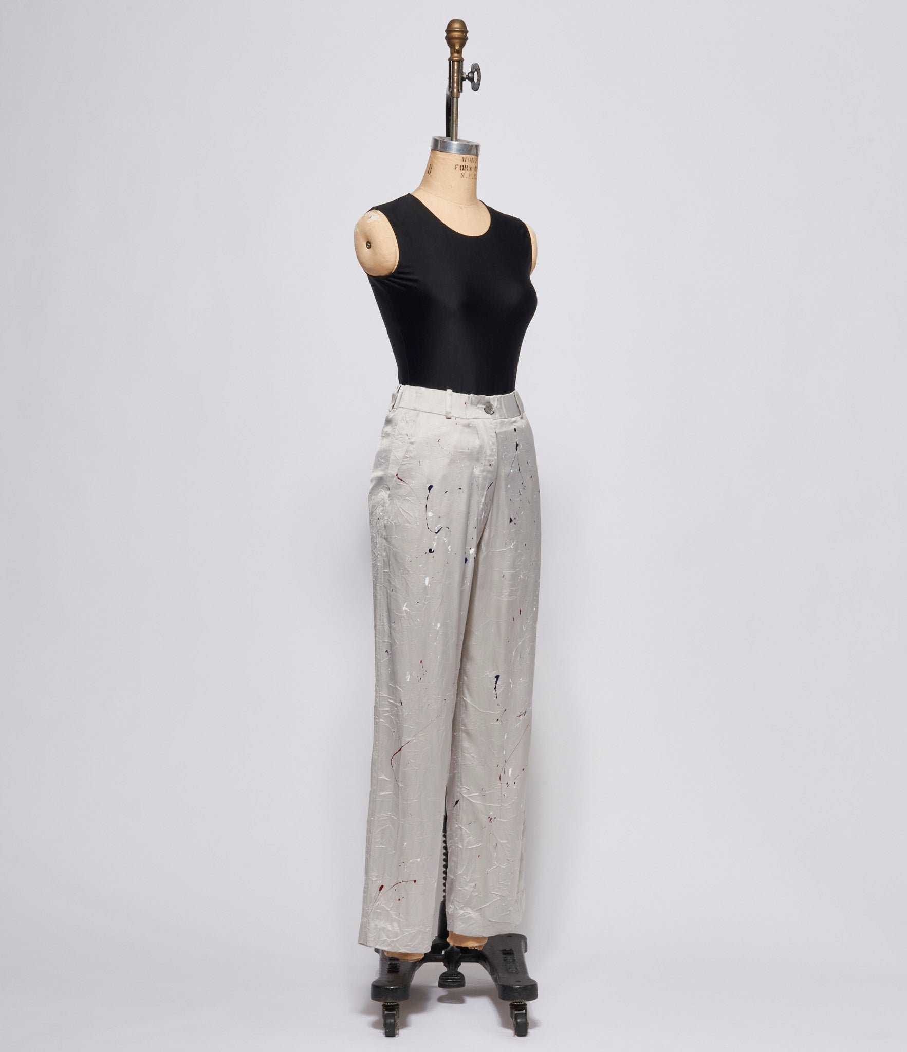 Archivio J.M. Ribot Womens Hand Painted Trousers