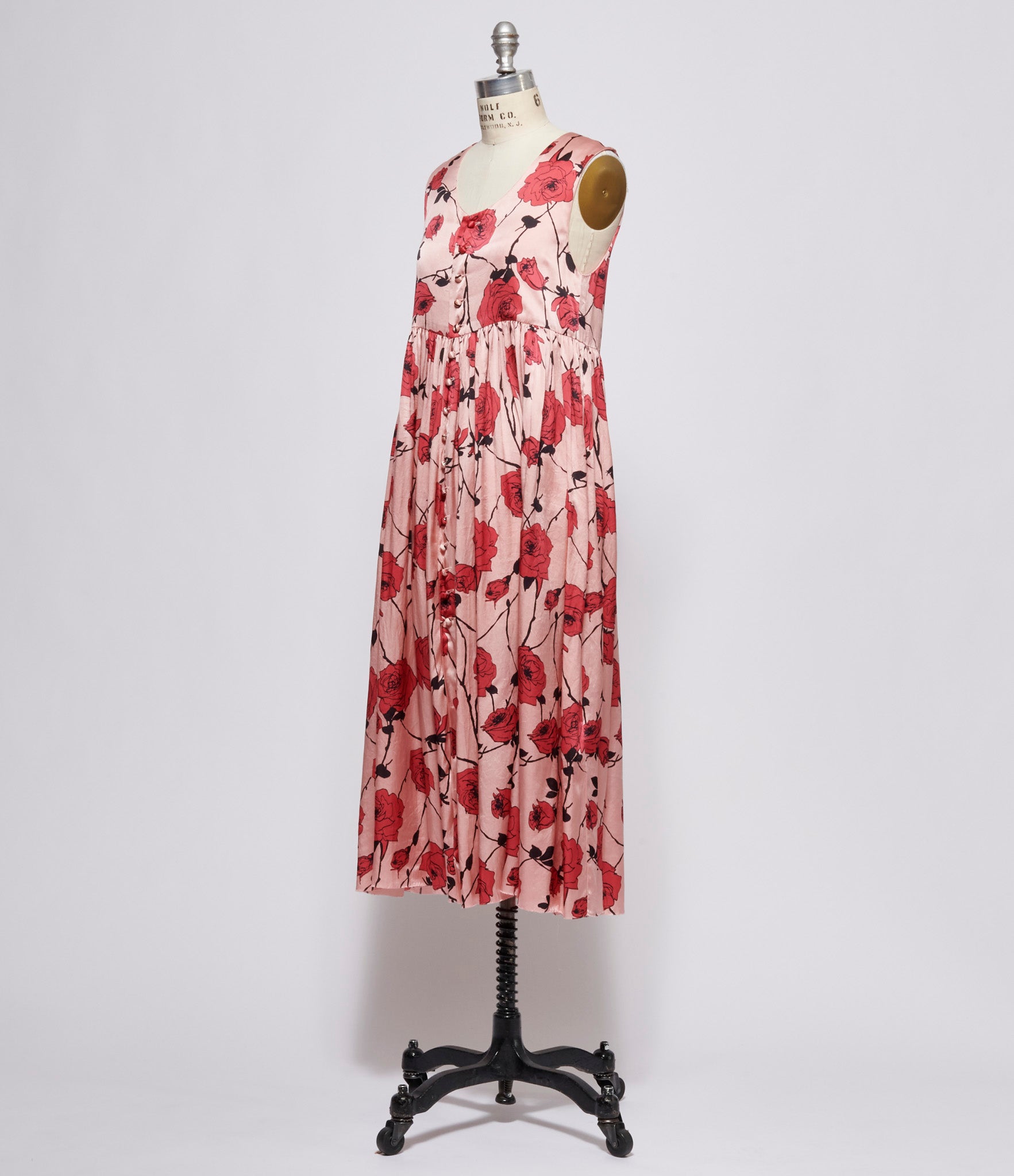A Tentative Atelier Womens Rose Soledad Dress