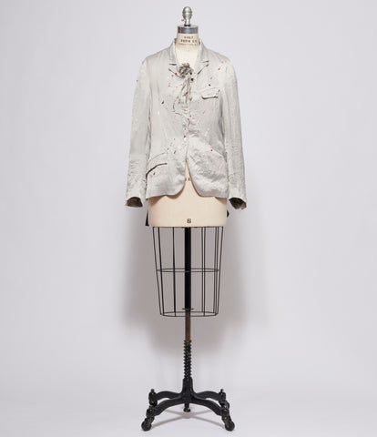 Archivio J.M. Ribot Womens Hand Painted Blazer