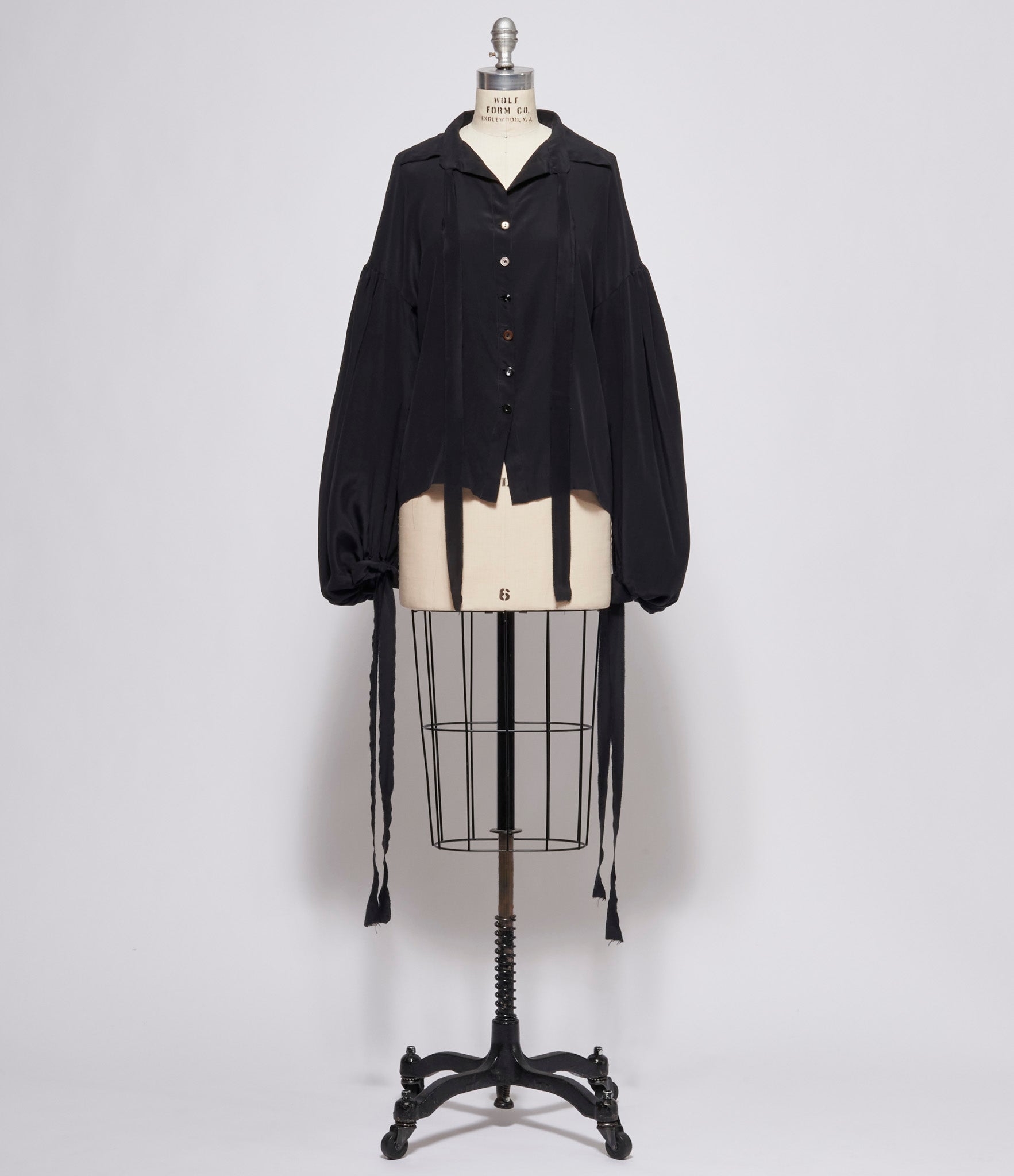 Archivio J.M. Ribot Womens Tie Blouse