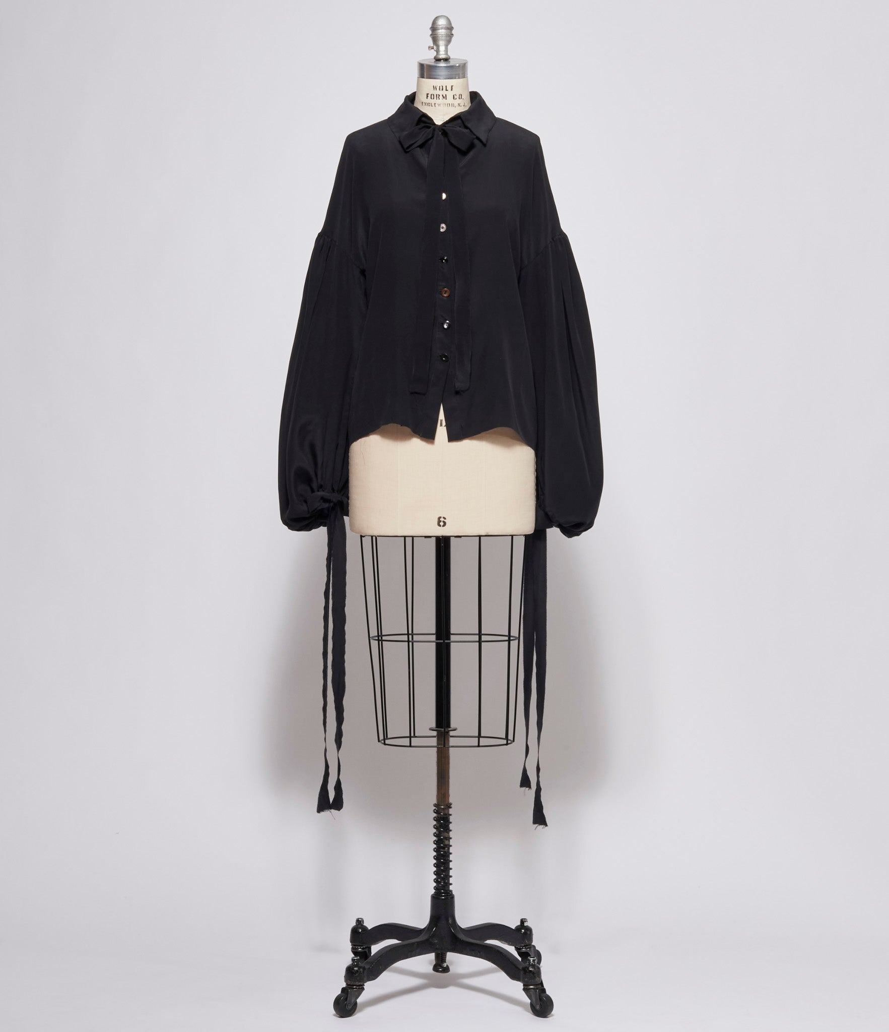 Archivio J.M. Ribot Womens Tie Blouse