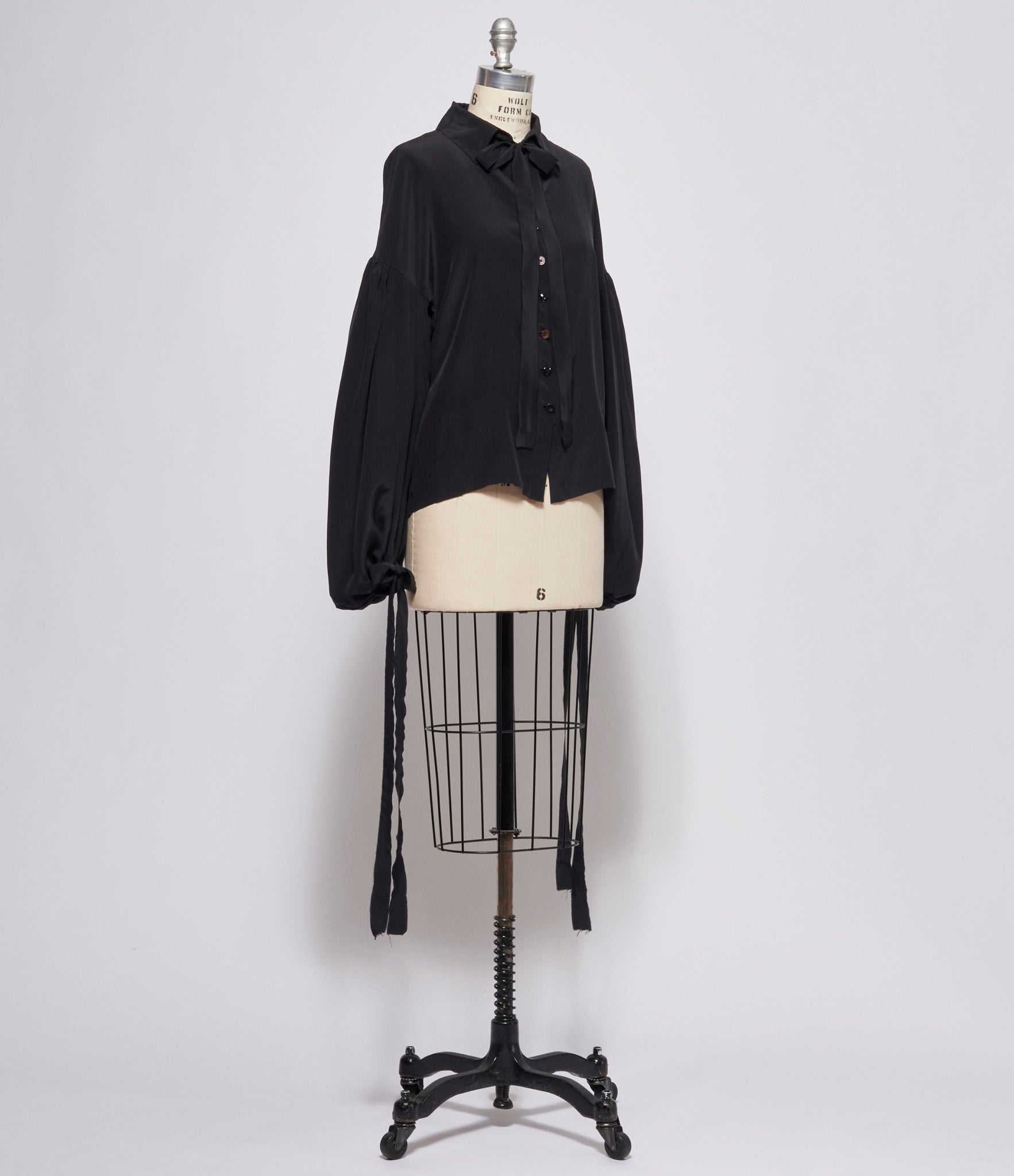 Archivio J.M. Ribot Womens Tie Blouse