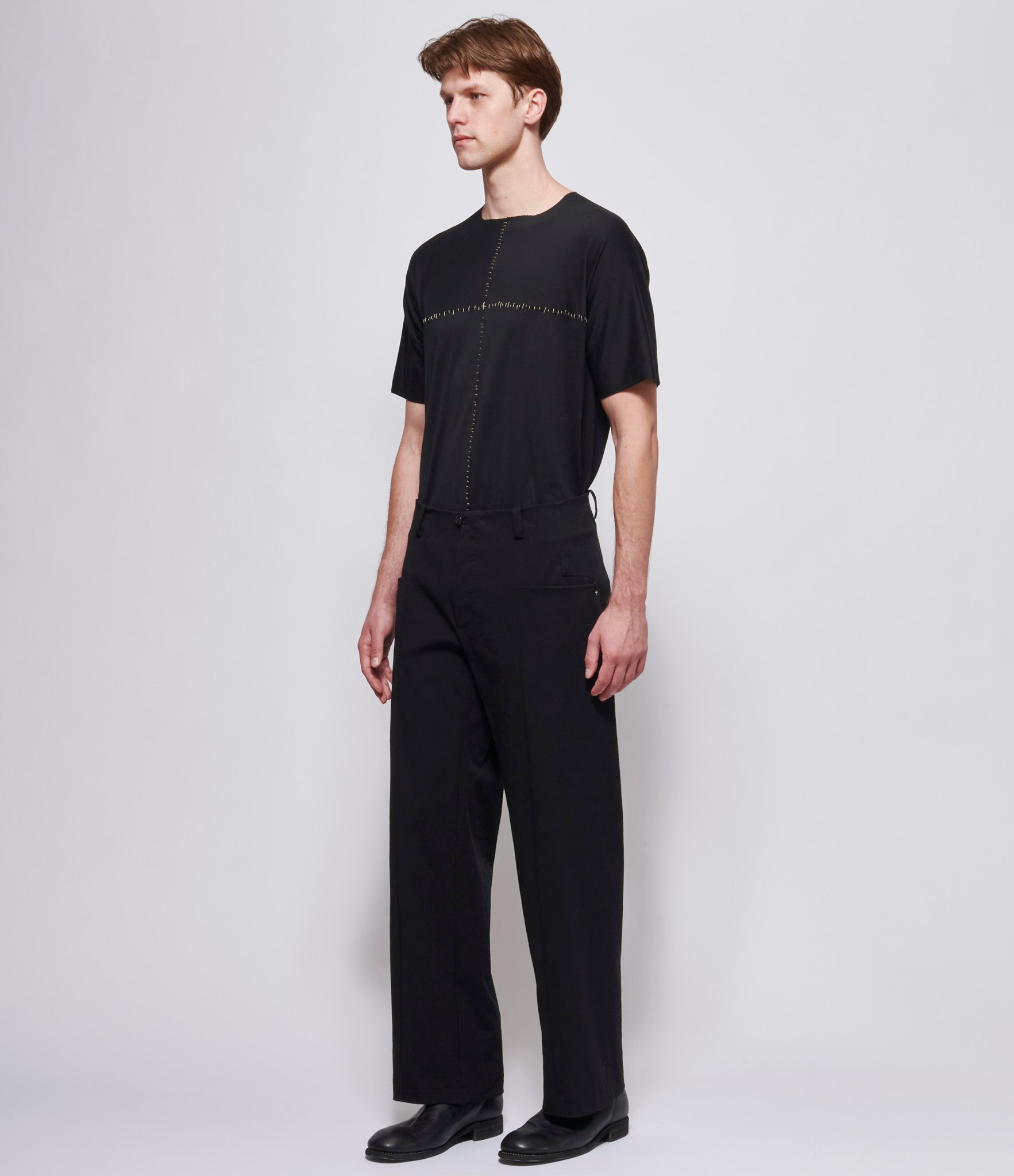 m.a+ Mens 2 Side Pocket Wide Pants