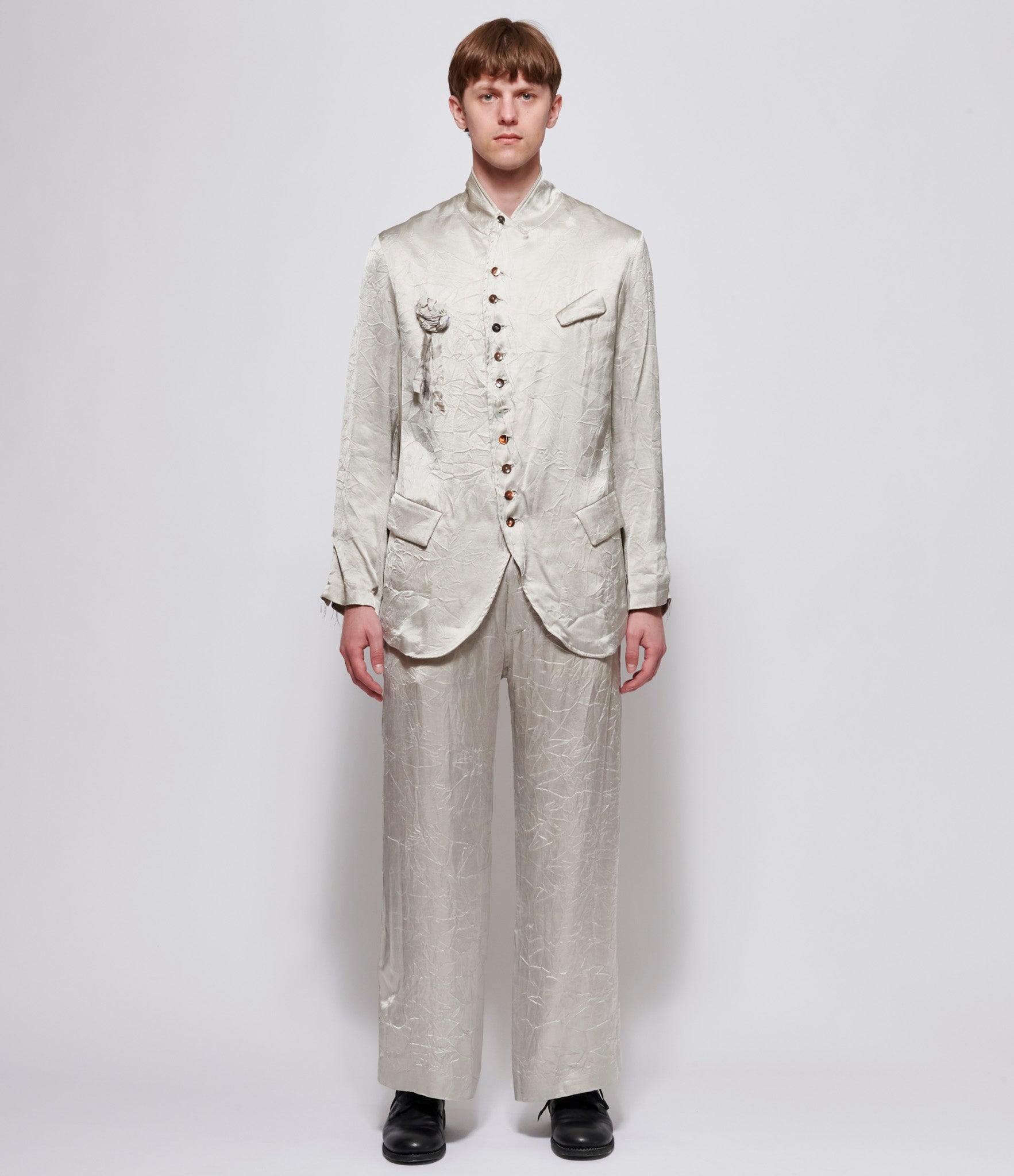 Archivio J.M. Ribot Mens Silver Blazer