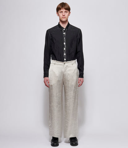 Archivio J.M. Ribot Mens Silver Trousers