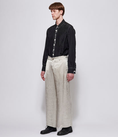 Archivio J.M. Ribot Mens Silver Trousers