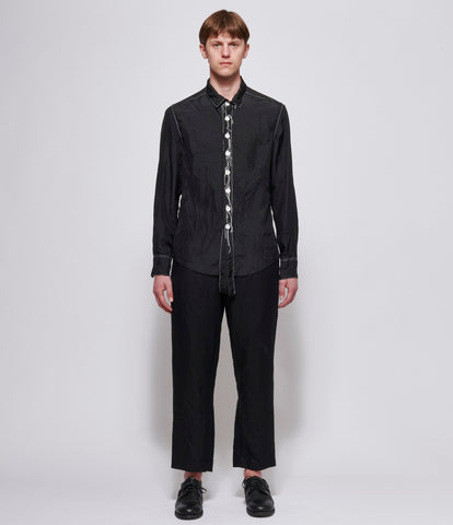 Archivio J.M. Ribot Mens White Thread Shirt