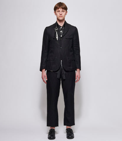 Archivio J.M. Ribot Mens Vintage Linen Blazer