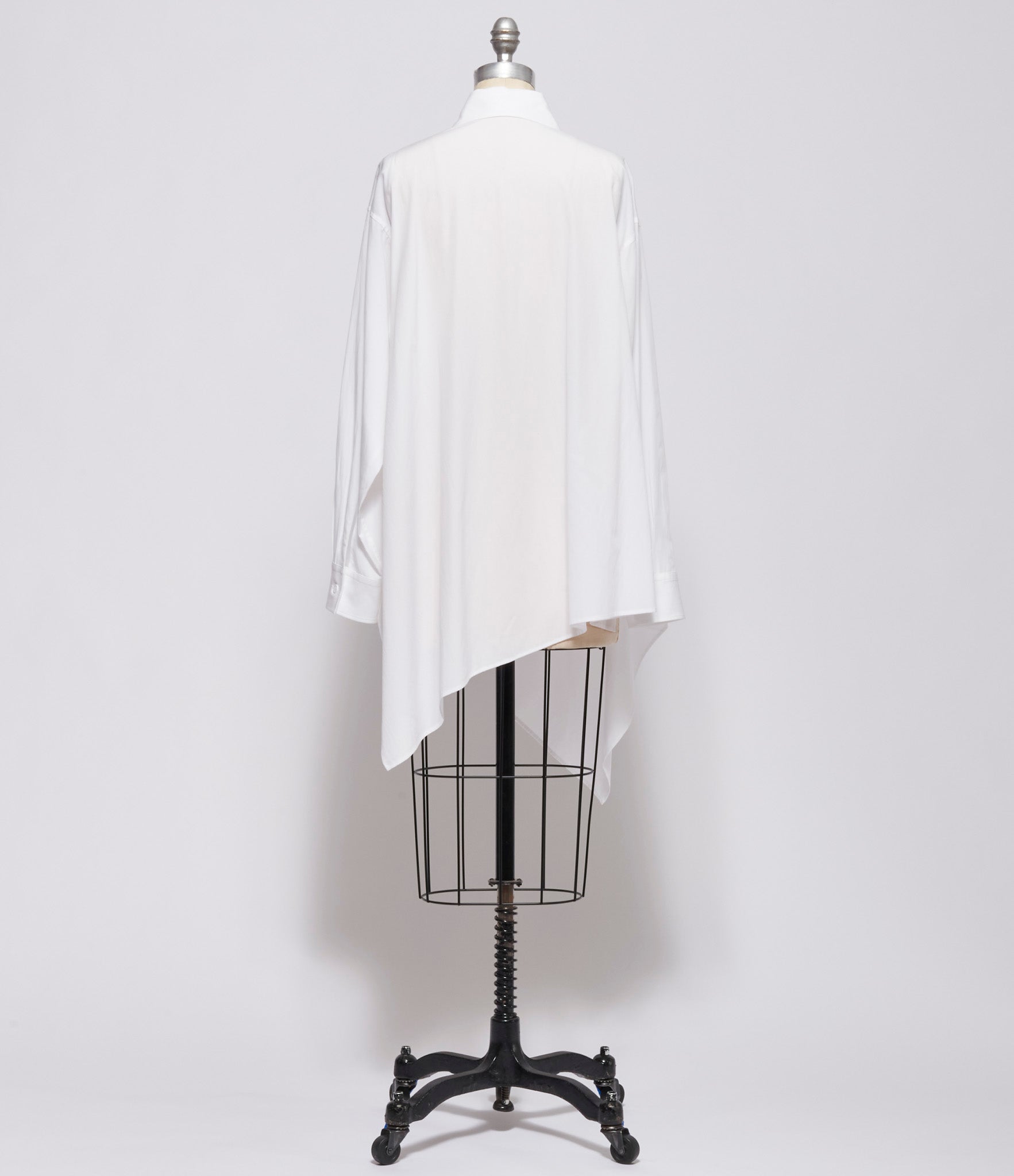 Yohji Yamamoto Womens R Long Asymmetric Blouse