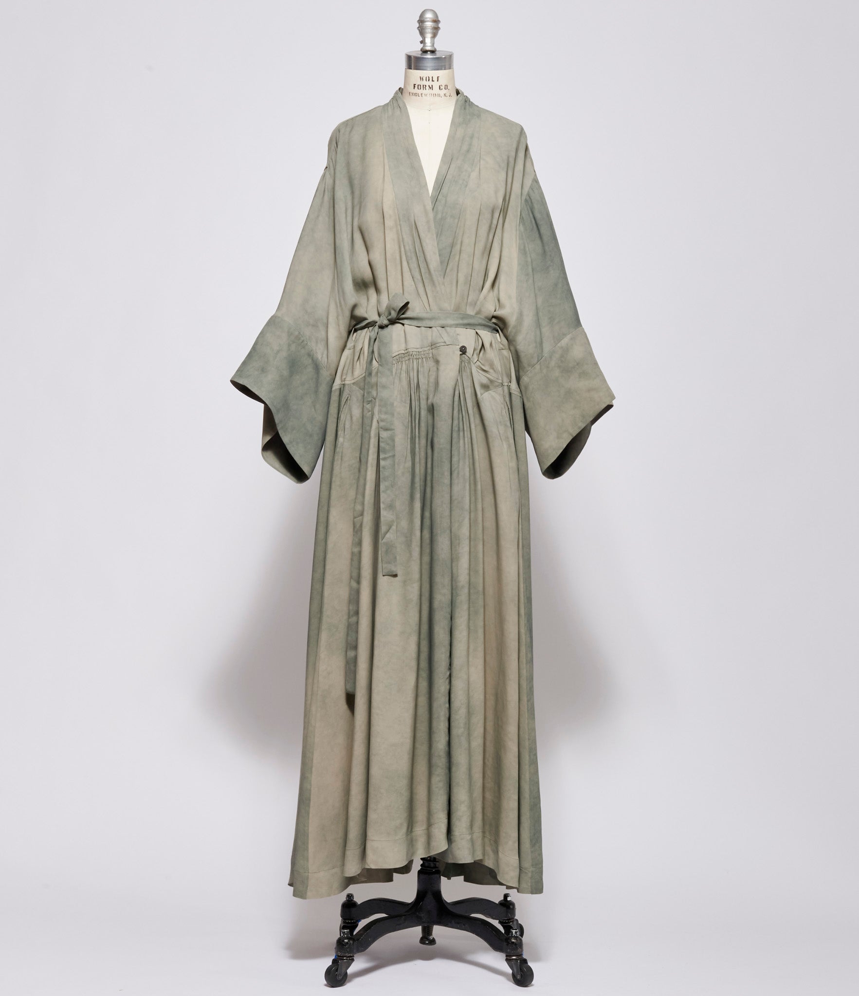 Ziggy Chen Womens Wide Sleeve Long Dresscoat
