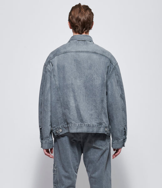 Junya Watanabe Man Grey Denim Blouson – IfSohoNewYork