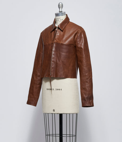 モ*ン様 REDMOON HORSE LEATHER JACKET MADEIN m.a+ Women Horse Leather Jacket – IfSohoNewYork