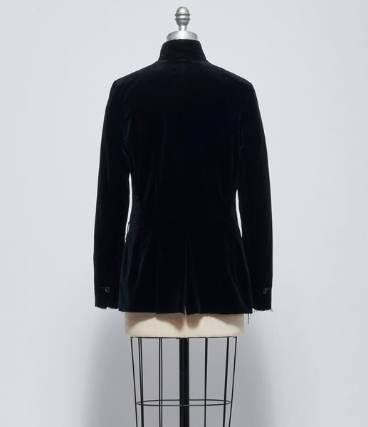 Elena Dawson Black Velvet 4X Blazer Peak – IfSohoNewYork