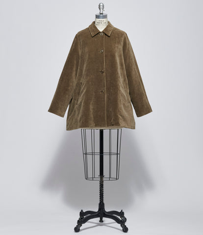 Casey Casey Womens Soleil Mid Velvet Taupe Jacket