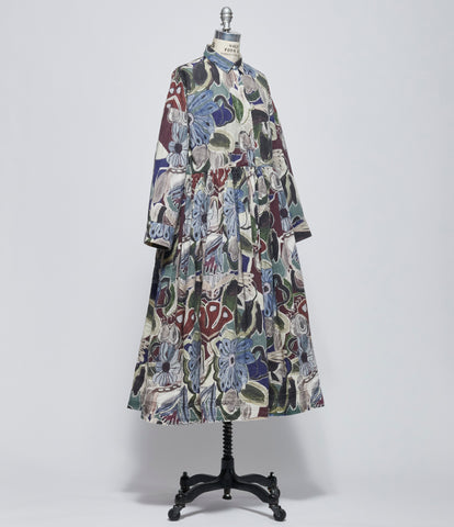 Casey Casey Womens Stephanie Print Dress
