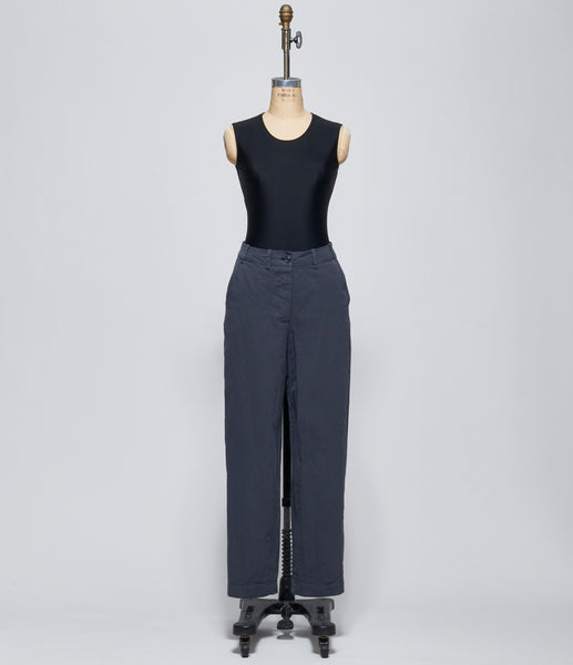 casey caseyサルエルパンツ Casey Casey Womens Bee Double Cotton Blue Skull Pants
