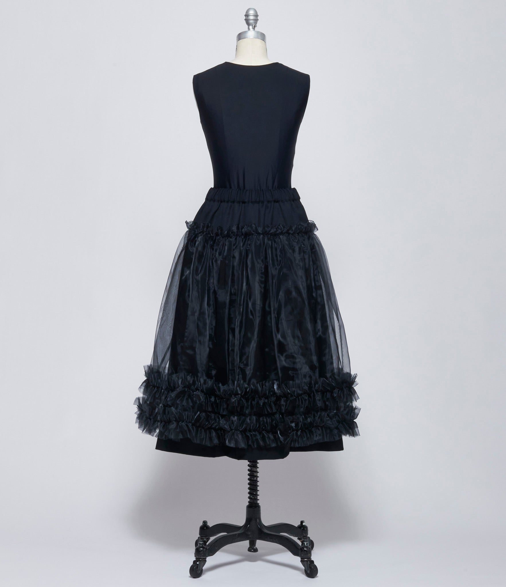Noir Kei Ninomiya Comme Des Garcons Womens Overlay Skirt