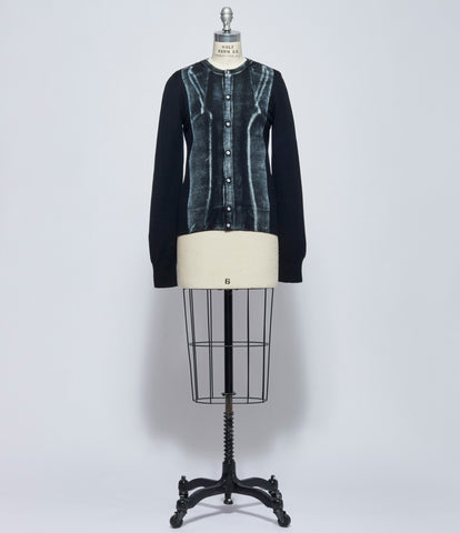 MM6 Maison Margiela Womens Printed Cardigan