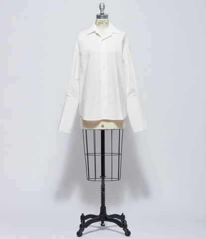 MM6 Maison Margiela Womens Extra Large Cuffs Long Sleeved Shirt