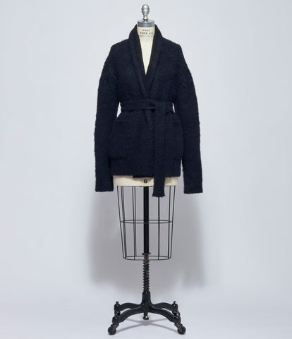 Uma Wang Womens Black Over Cardigan