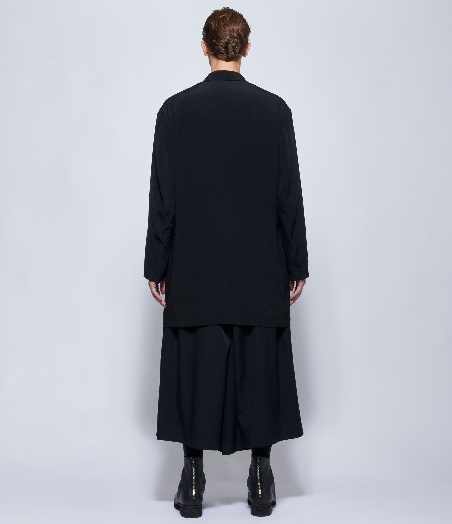 Yohji Yamamoto Mens Lapel Switch Jacket