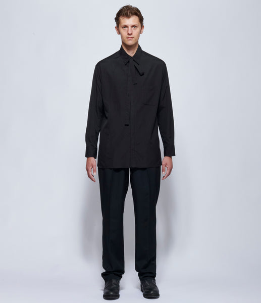 Yohji Yamamoto Mens Blouse with Tie – IfSohoNewYork