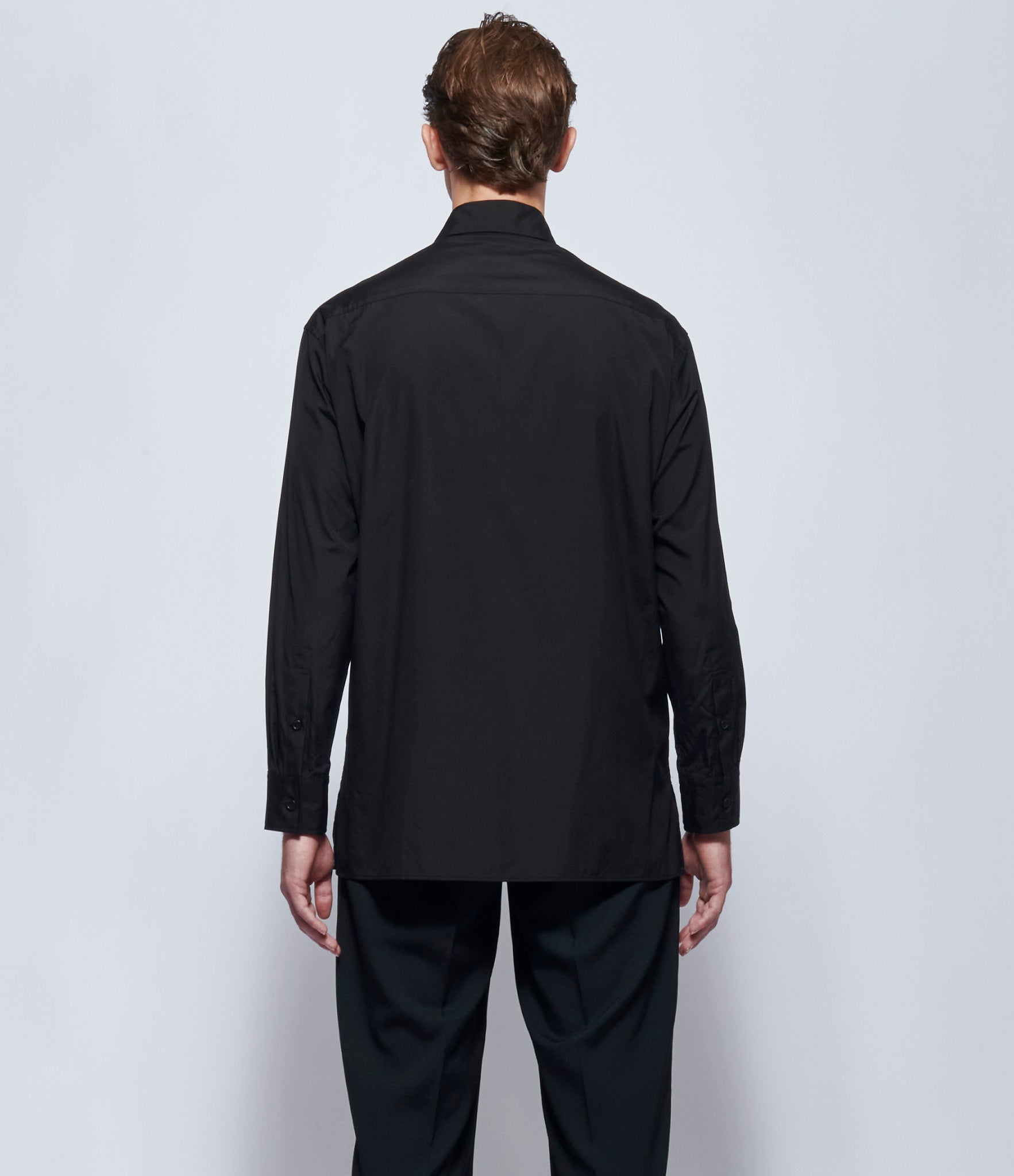Yohji Yamamoto Mens Blouse with Tie