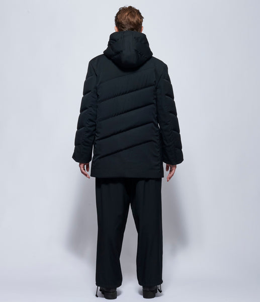 Yohji Yamamoto Mens Diagonal Padded Hooded Jacket – IfSohoNewYork