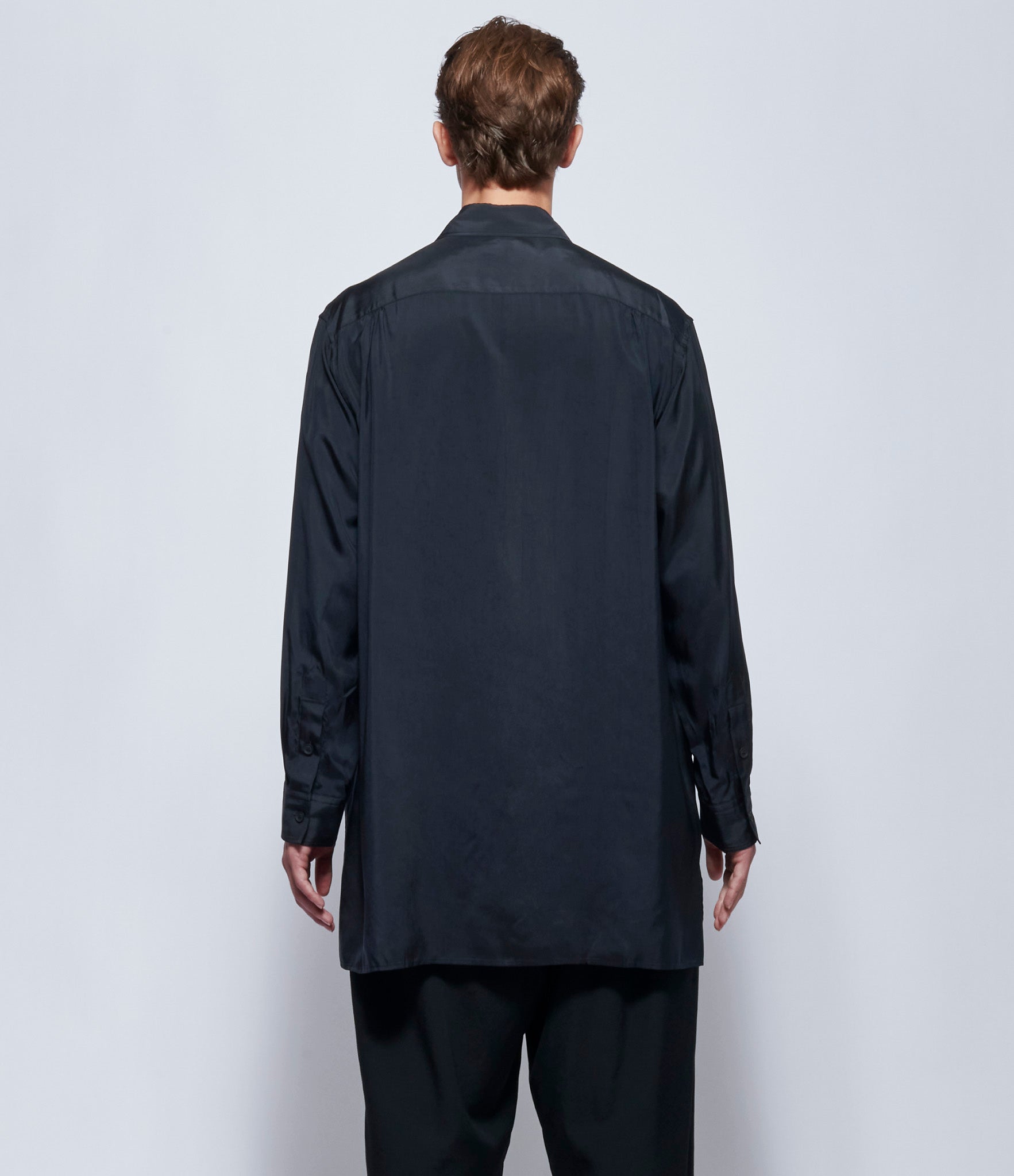 Yohji Yamamoto Mens 2 Collar Big Standard Shirt