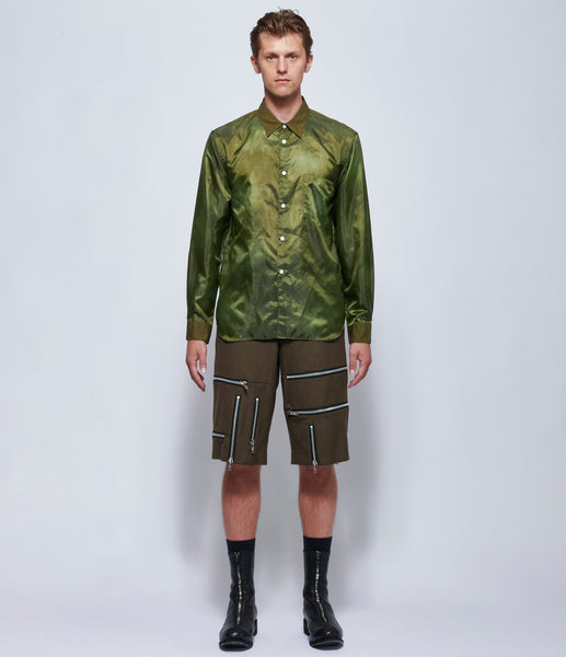 Comme Des Garcons Homme Plus Green Shirt – IfSohoNewYork