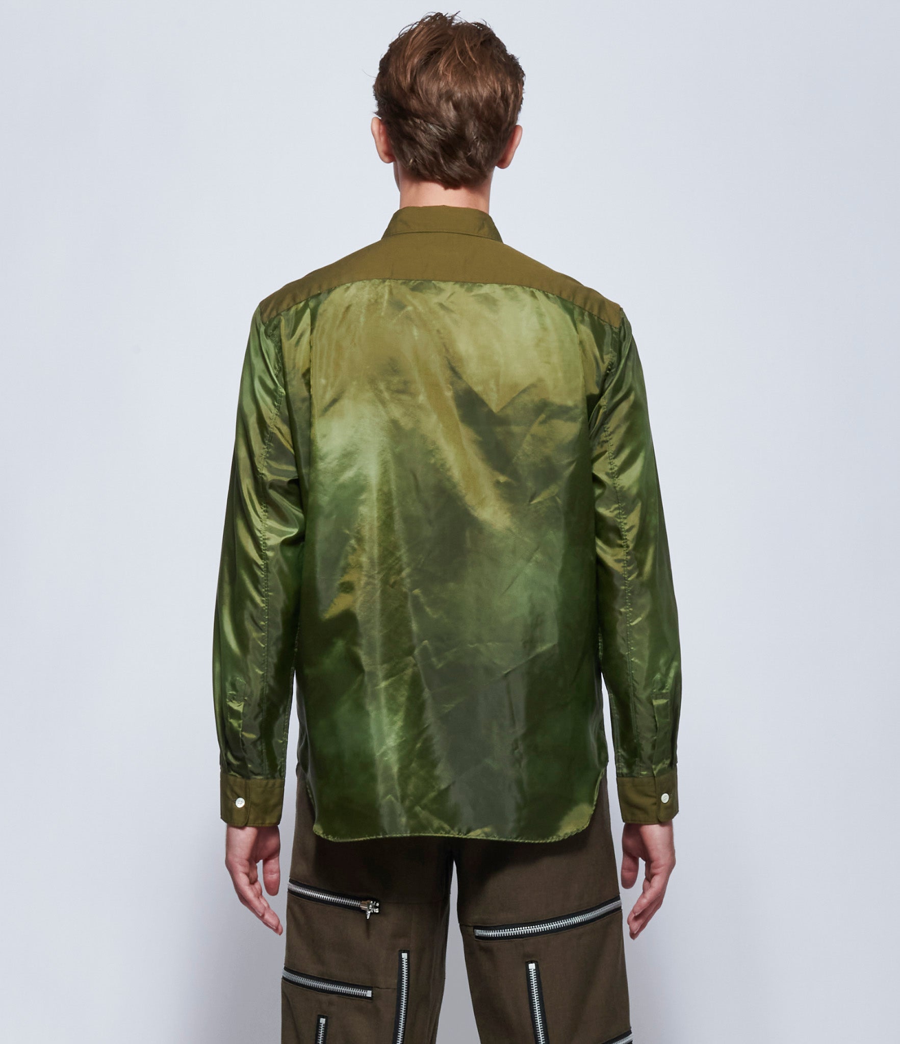 Comme Des Garcons Homme Plus Green Shirt