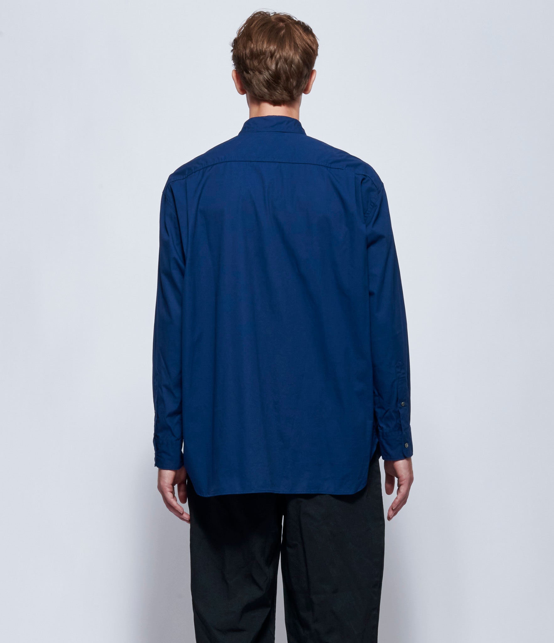Comme Des Garcons Homme Dark Blue Shirt