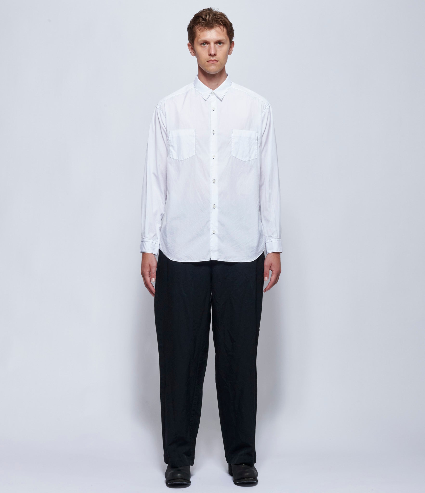 Comme Des Garcons Homme Contrast Stitch Shirt