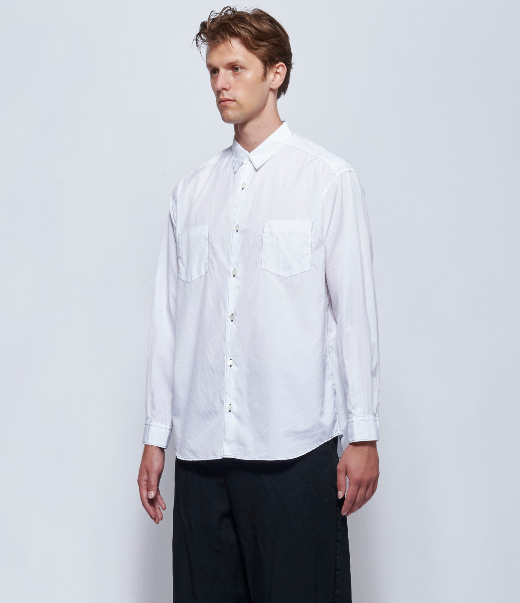 Comme Des Garcons Homme Contrast Stitch Shirt