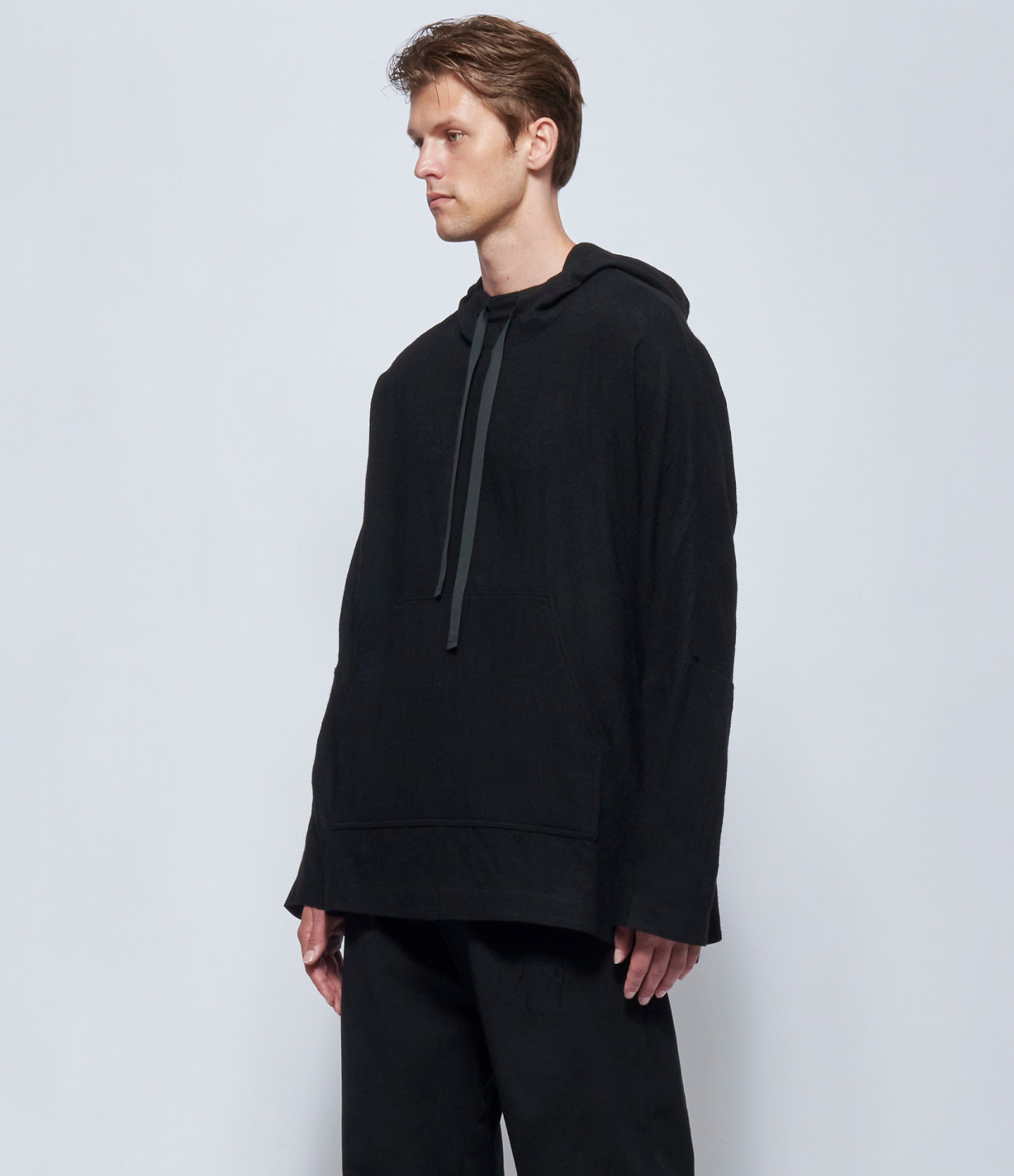 Casey Casey Mens Black Higa Hood Fosca