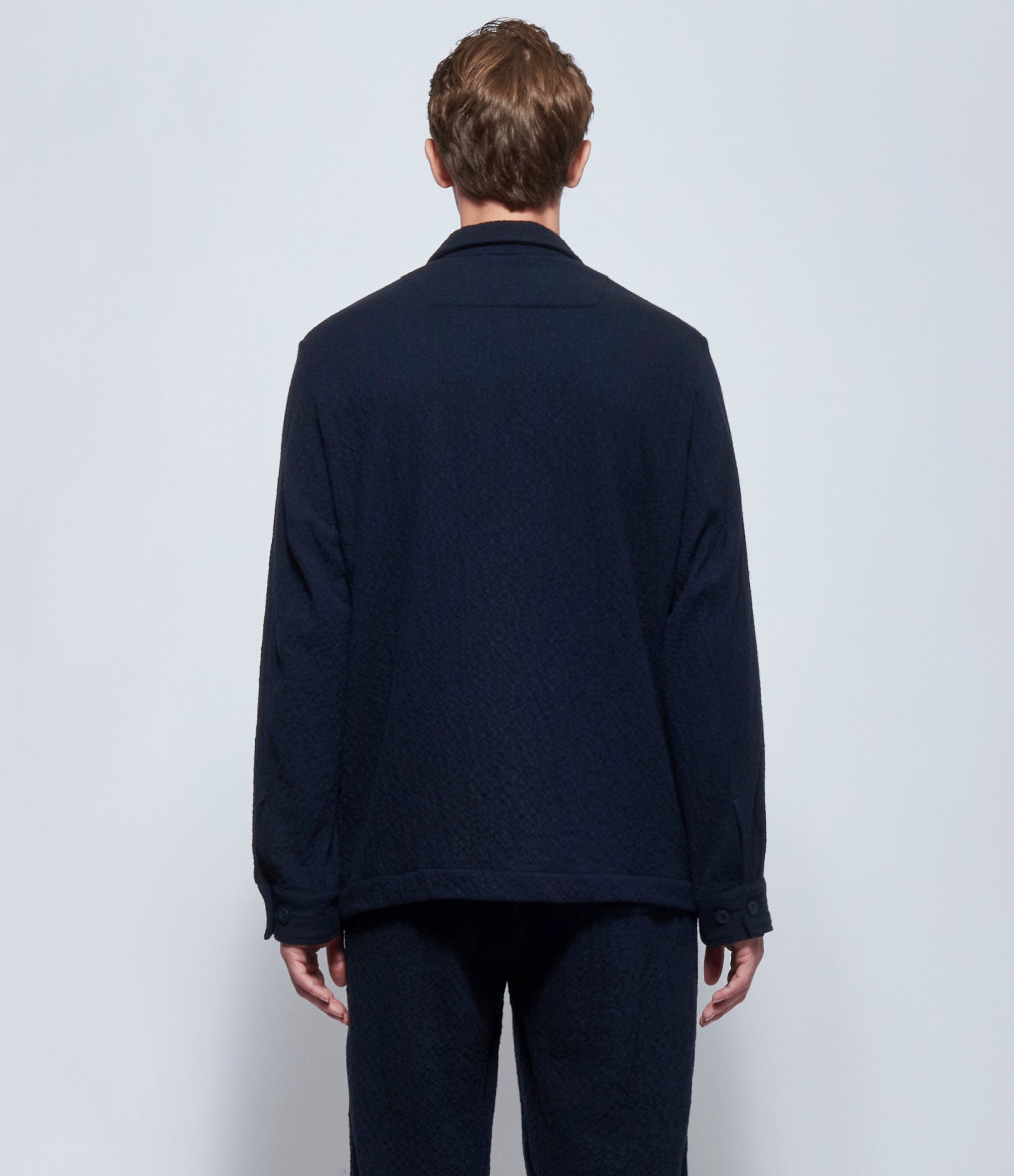 Casey Casey Mens Abel Noble Cash Navy Shirt