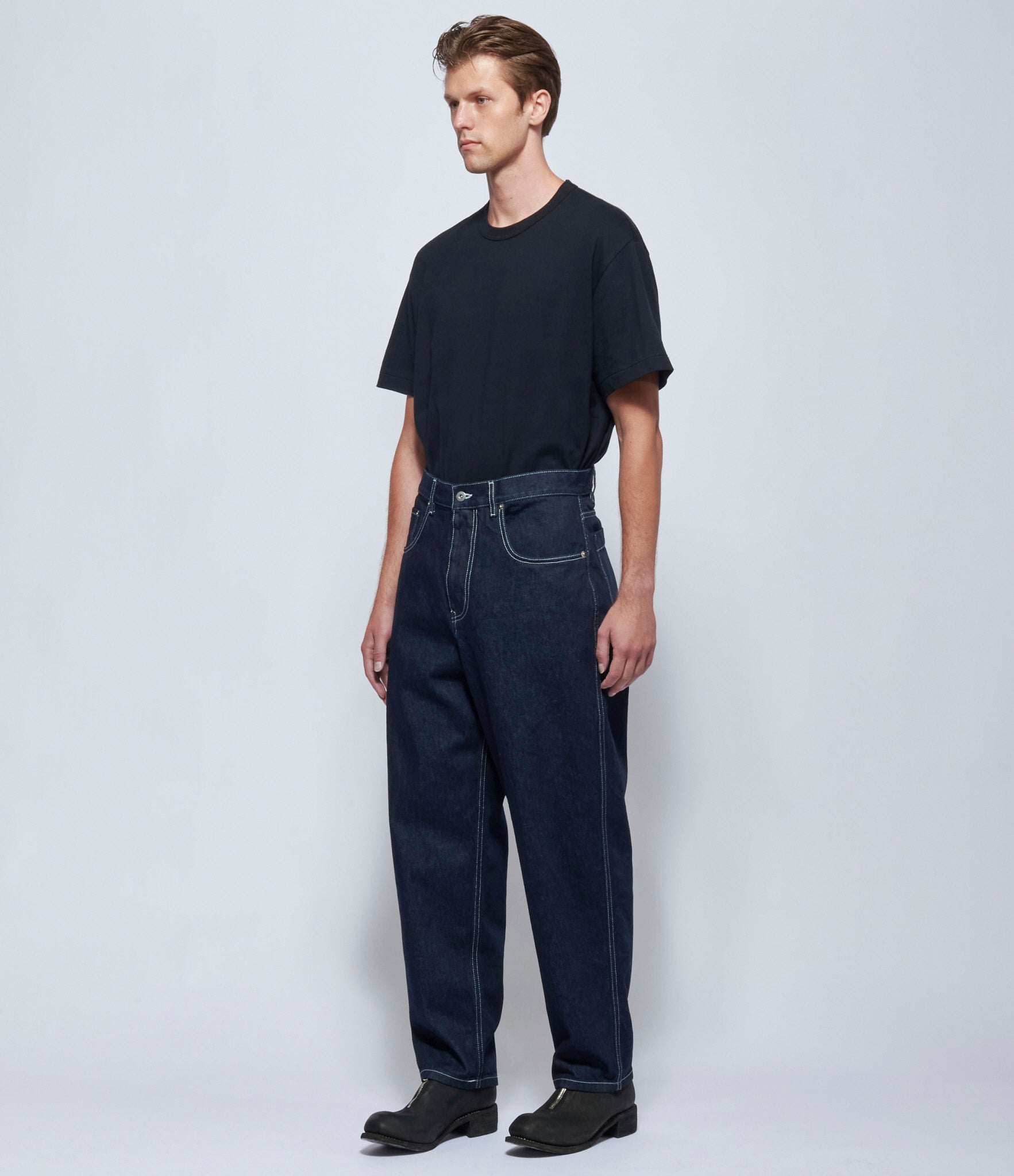 Casey Casey Mens Leo Denim Indigo Pants