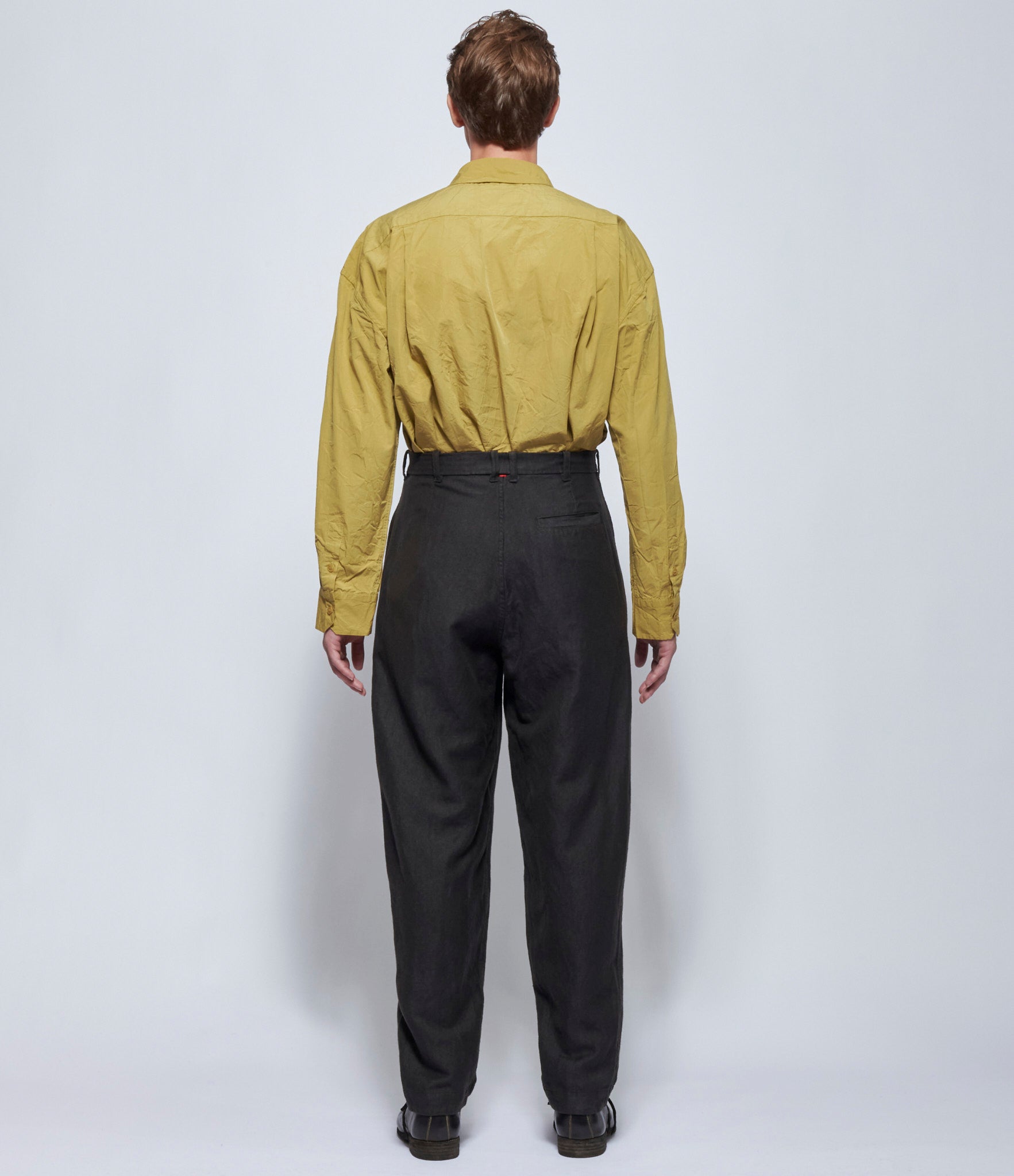 Casey Casey Mens Hiroshi Bat Dark Brown Pants