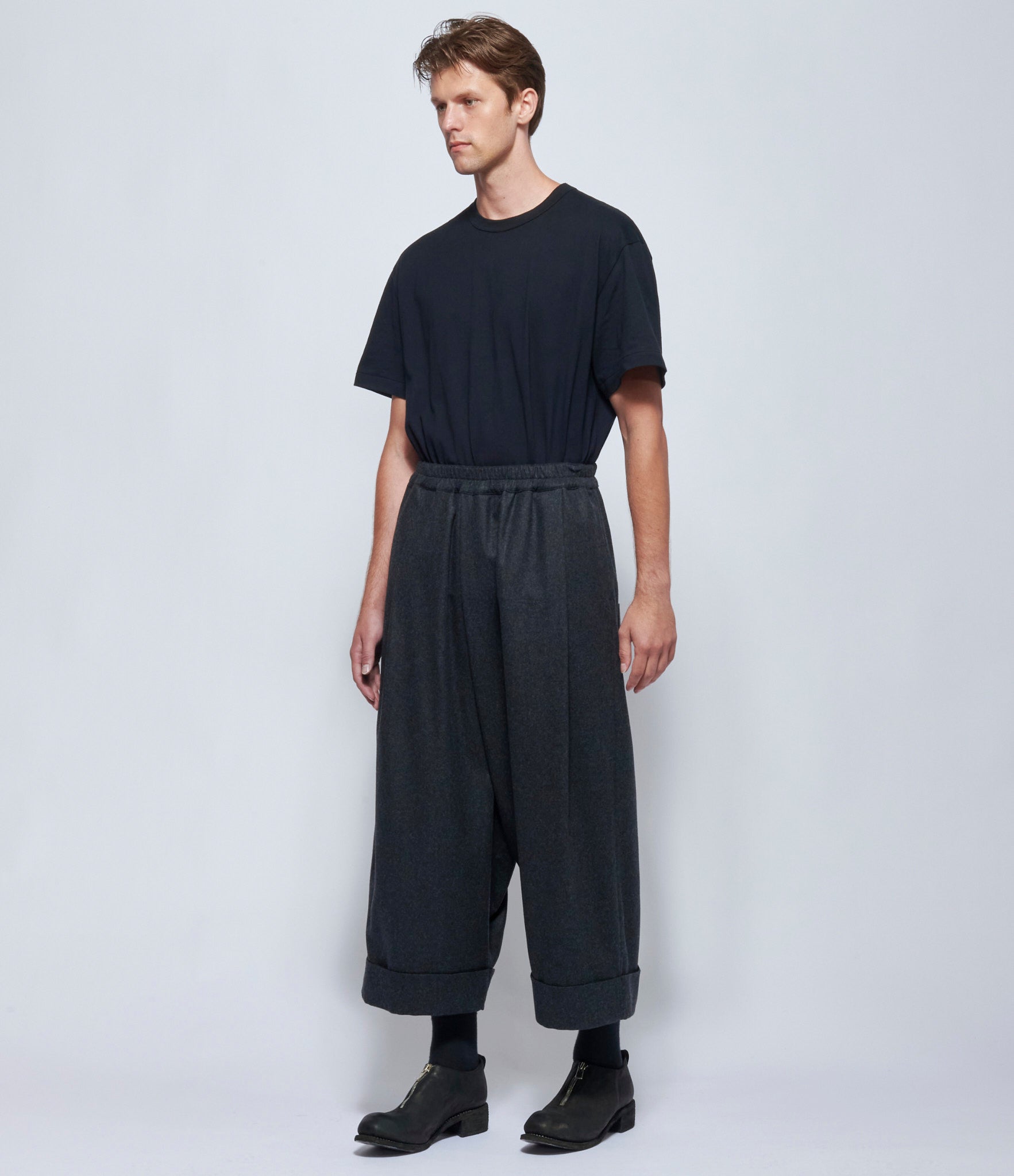 toogood Mens Charcoal The Baker Trouser