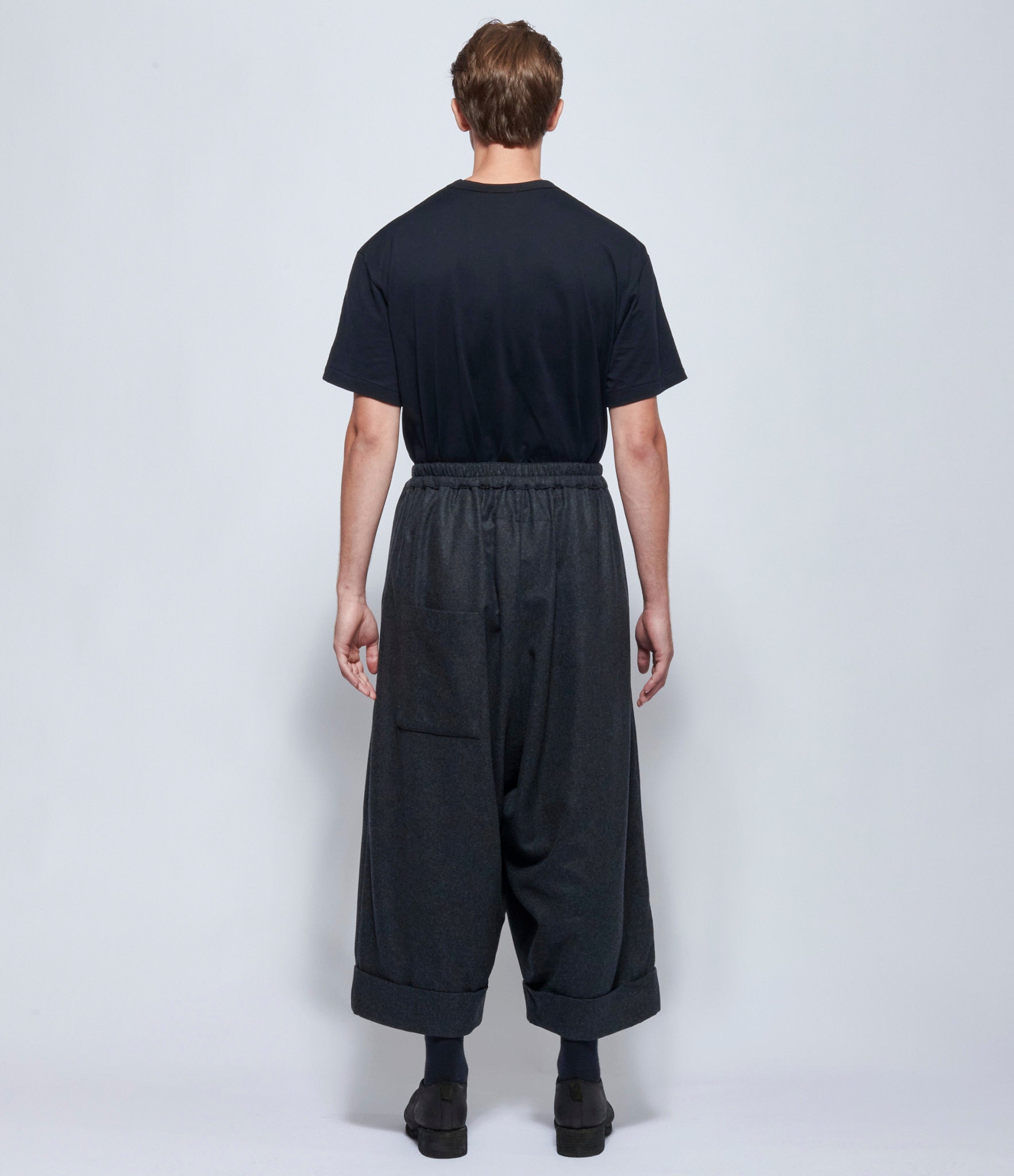 toogood Mens Charcoal The Baker Trouser