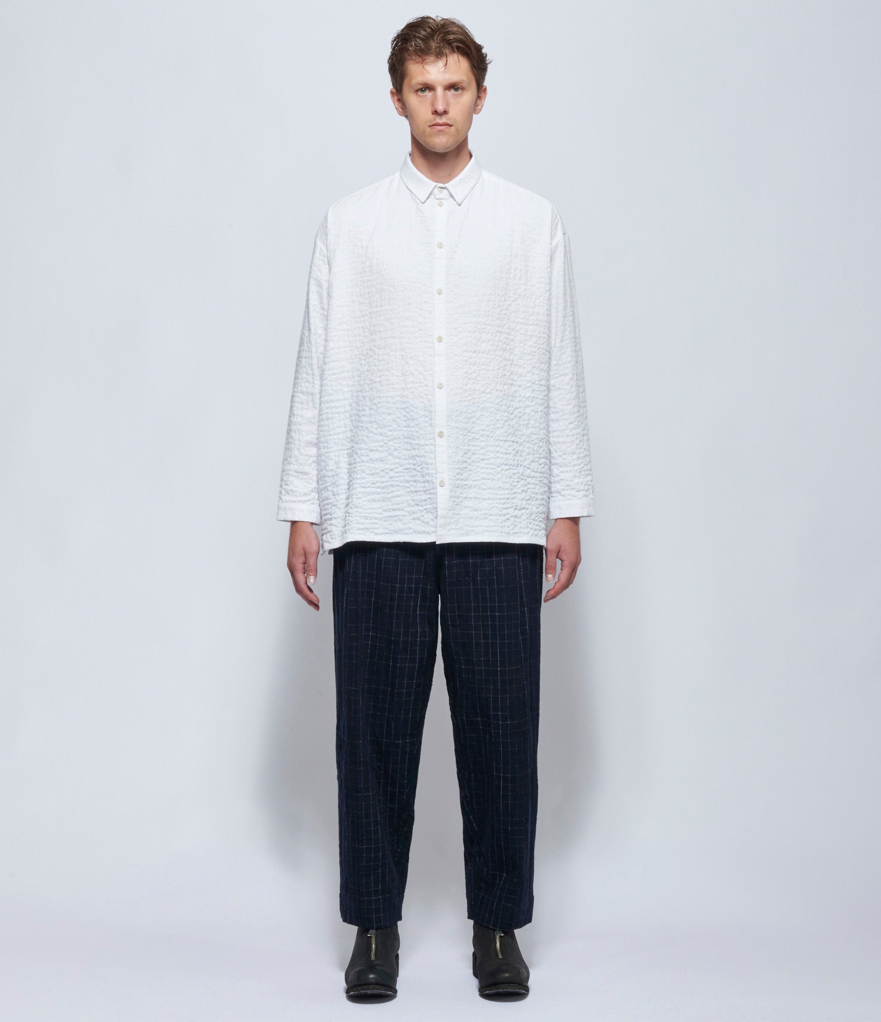 toogood Mens Chalk The Draughtsman Shirt