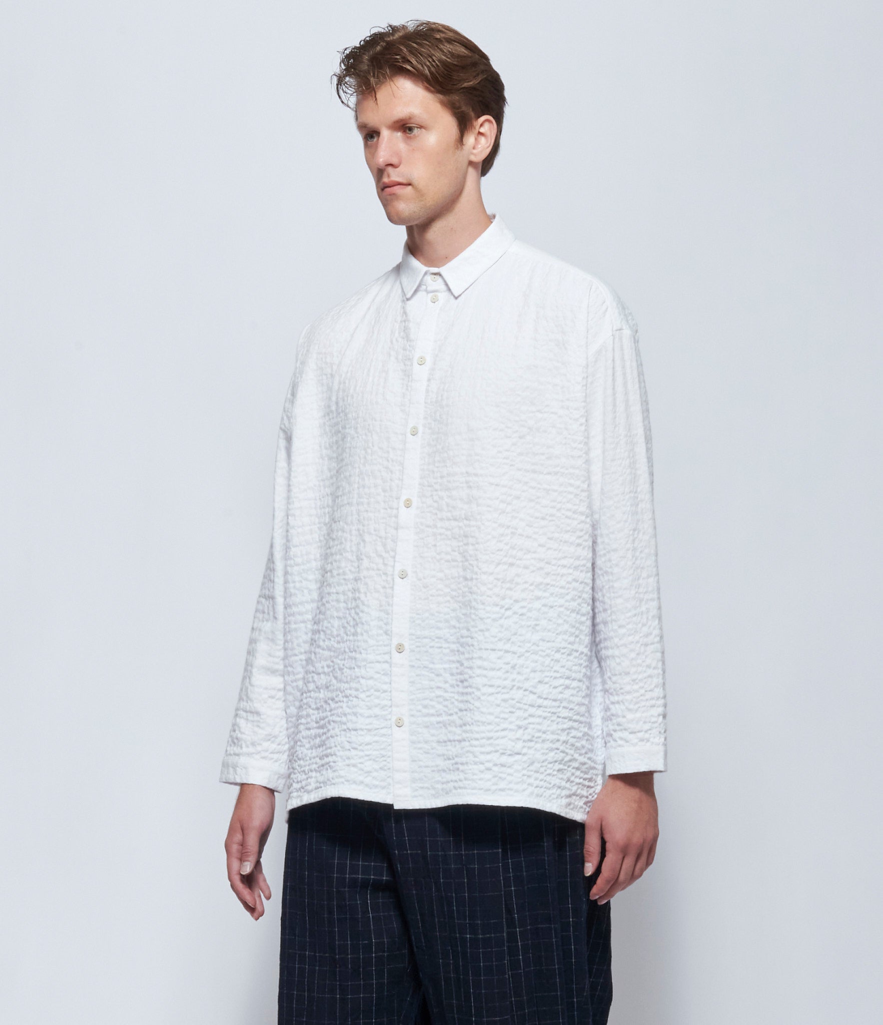 toogood Mens Chalk The Draughtsman Shirt
